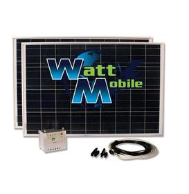 Deluxe Rigid Solar Panel Kit-200 Watts- Watt Mobile EcoSol (ESPKIT200-2)