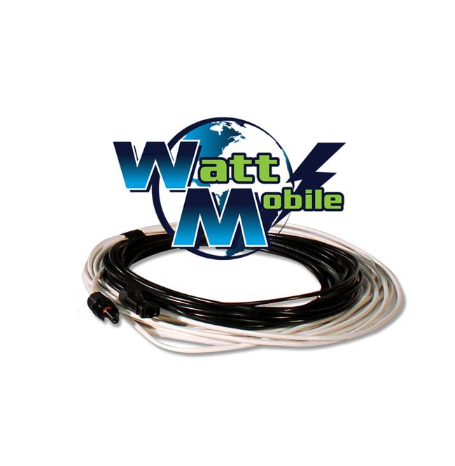 Multi-Contact PV Connector #10-3 Wire Marine Solar Panel Cable (20'- 60') w  Ground - e Marine Systems