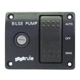 Rule 3-Way Lit Rocker Switch For Bilge Pumps