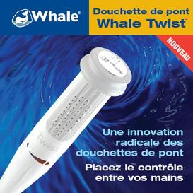 Twist Deck Shower with mixer- Whale DS0006