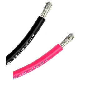 Primary Wire, Black or REd, 10AWG to 18AWG- Sold by the foot (Ancor)