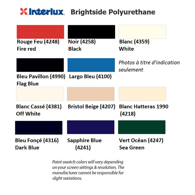 Brightside® Paints Interlux Products