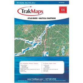 Nautical Chartbook Rivière Richelieu- Trak Maps (66)