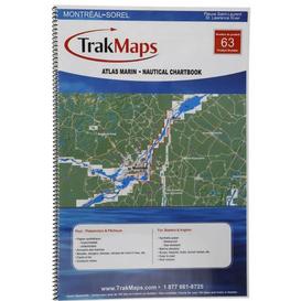 Nautical Chartbook Montreal to Sorel- Trak Maps (63)